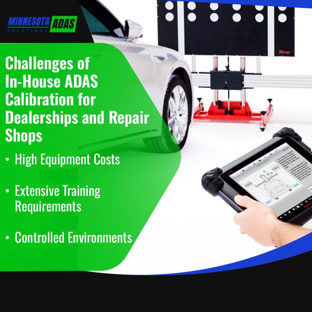 Challenges of In-House ADAS Calibration for Dealerships and Repair Shops